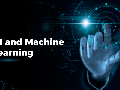 Black and Blue Modern AI and Machine Learning Presentation (1)